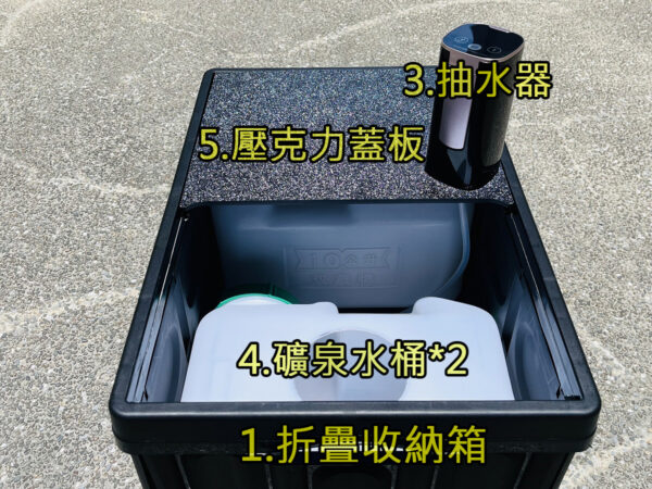 【LiCH】A183 車泊多功能行動洗手台全套