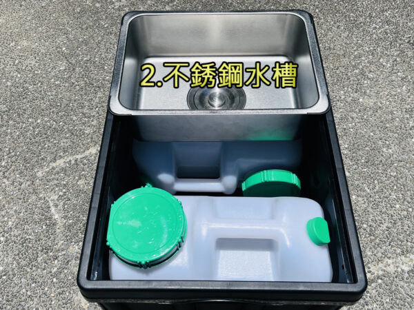 【LiCH】A183 車泊多功能行動洗手台全套